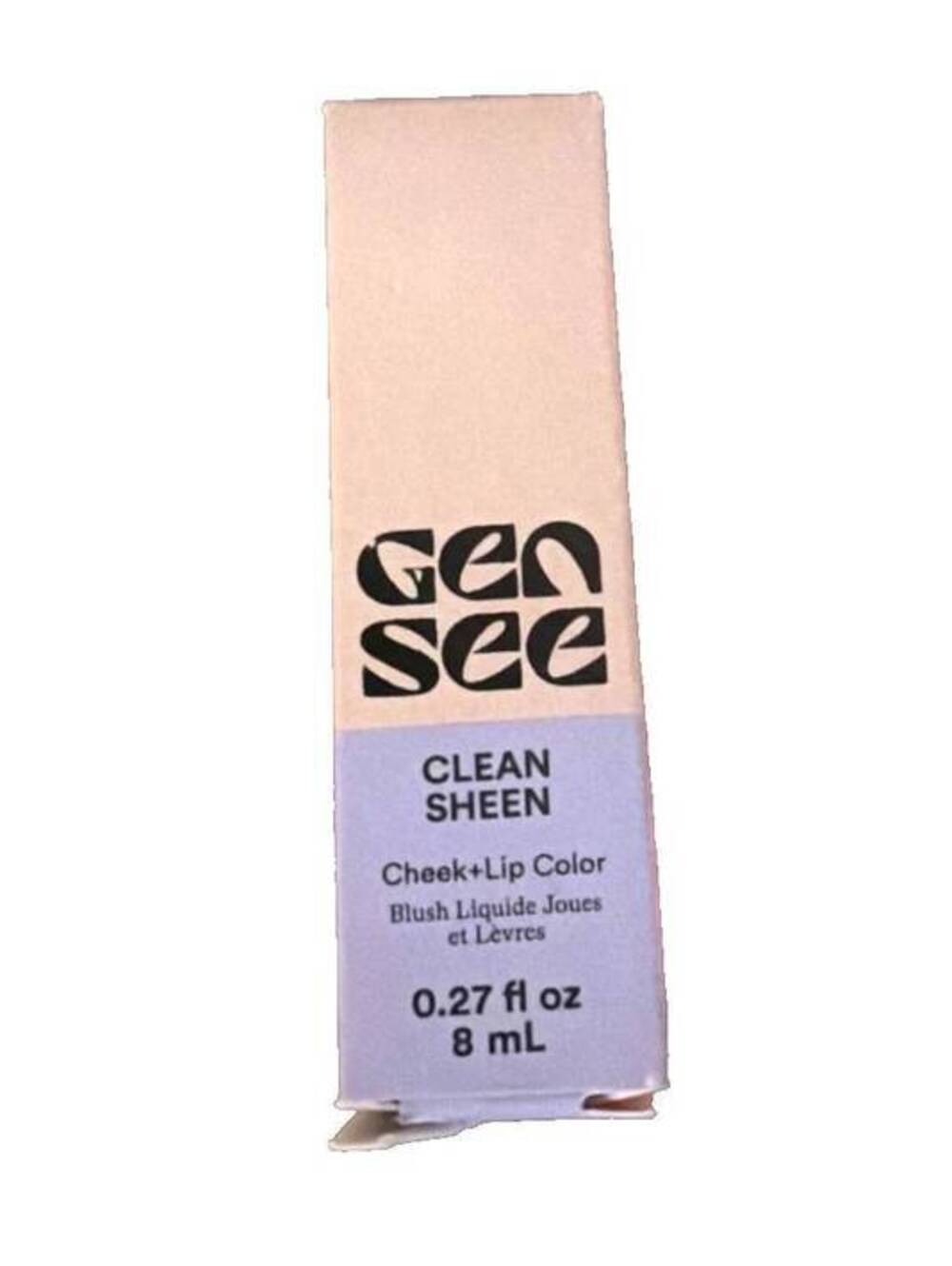 Gen See Clean Sheen Cheek Lip Color Liquid Blush 8mL Vegan Cruelty Free New